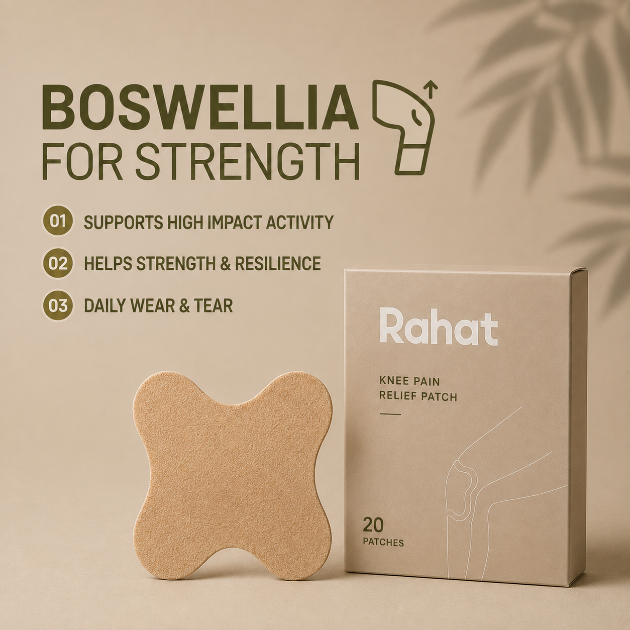 Rahat Knee Patch for Pain Relief