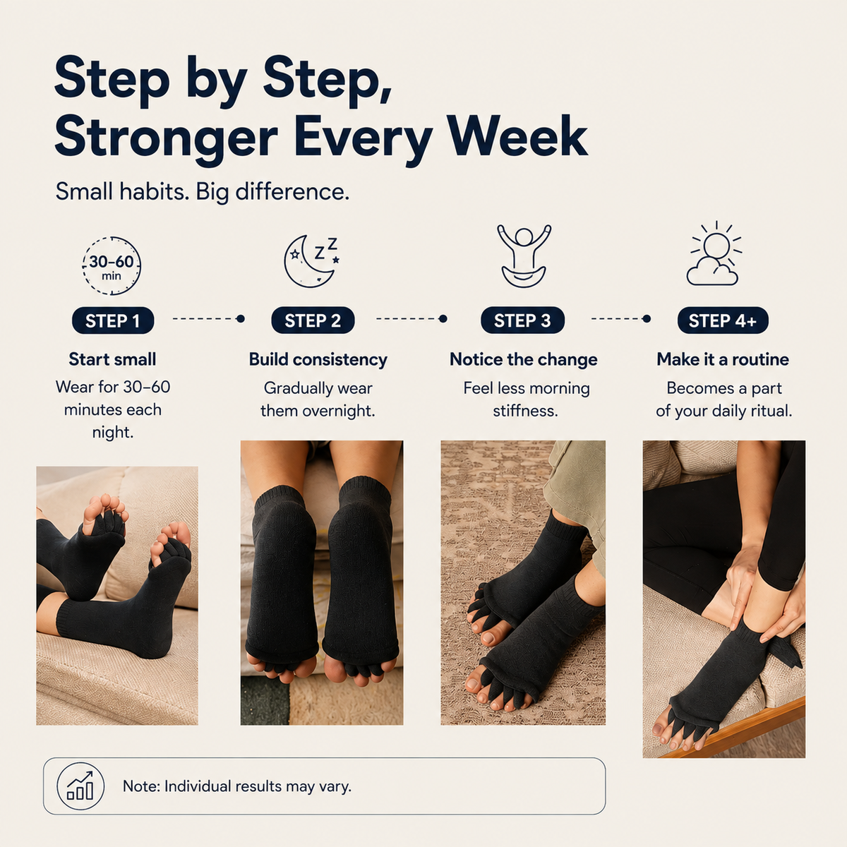 Rahat Foot Alignment Socks for Pain Relief